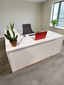 Sleek White Desk L-Shape