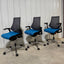 Spree Blue Task Office Chairs