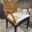 Safavieh Gianni Arm Chair Wicker and Wood - Set of 2