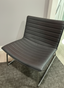 Grin Kimball Lobby Chair on Chrome Sled Base